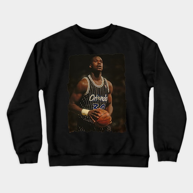 Shaquille O'Neal in Orlando Magic Vintage Crewneck Sweatshirt by CAH BLUSUKAN